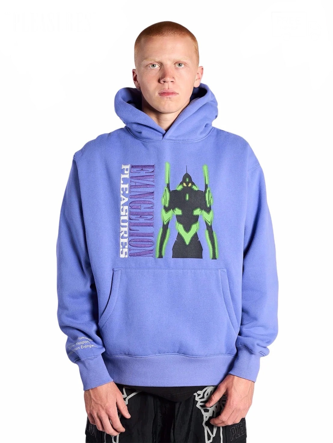 【PLEASURES - プレジャーズ】MULTIPURPOSE HOODIE / PURPLE (フーディー/パープル)