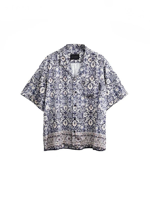 【STAMPD - スタンプド】RUG CAMP COLLAR BUTTONDOWN V2 SAW (シャツ/ラグ) 40%OFF