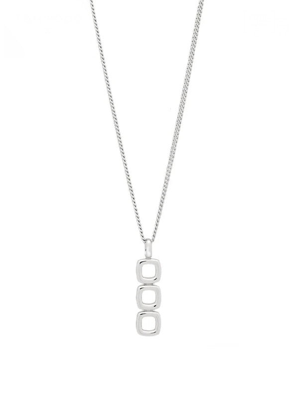 【TOM WOOD - トムウッド】Mini Cushion Pendant Open (ペンダント/SILVER)