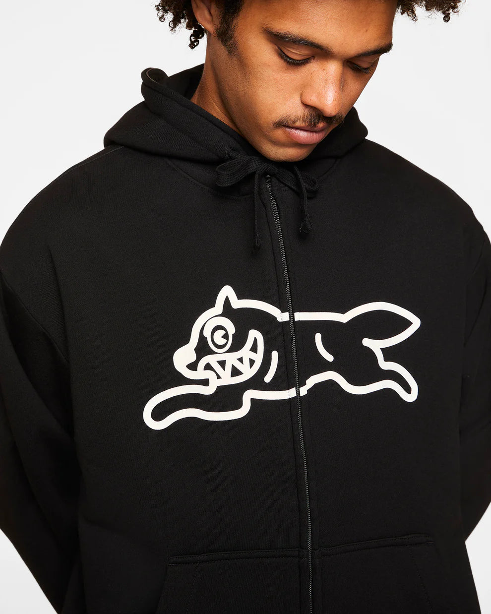 【ICE CREAM - アイスクリーム】SCANNER FULL ZIP HOODIE / BLACK (フーディ/ブラック)