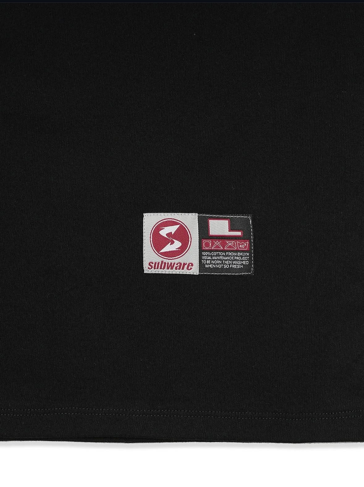 【SUBWARE - サブウェア】TRAINYARD L/S TEE / BLACK (ロンT/ブラック)