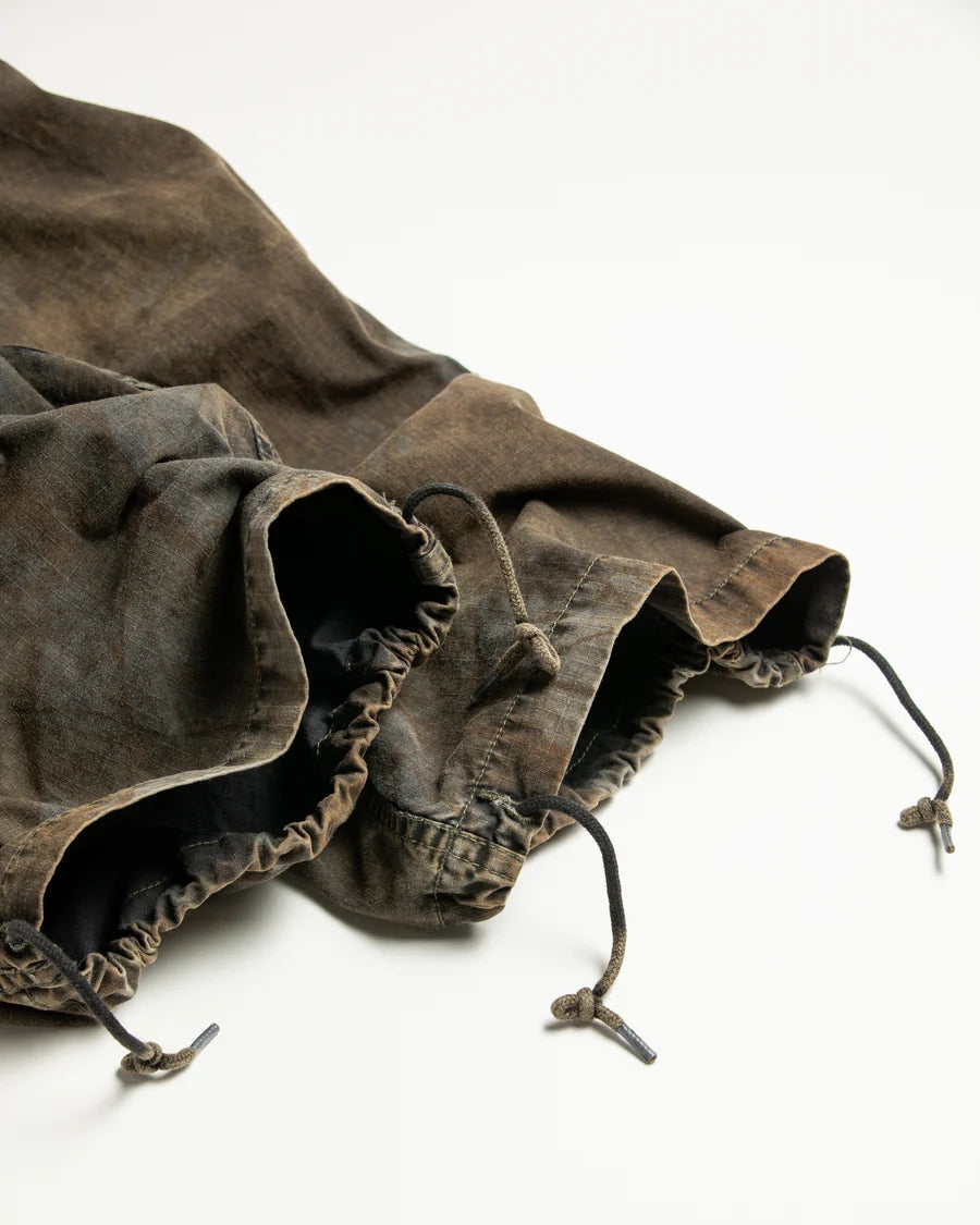【ANACHRONORM - アナクロノーム】AN376-B SULFUR DYED RIPSTOP REALTREE M-51 TYPE FIELD OVER PANTS / SULFUR BLACK (パンツ/サルファーブラック)