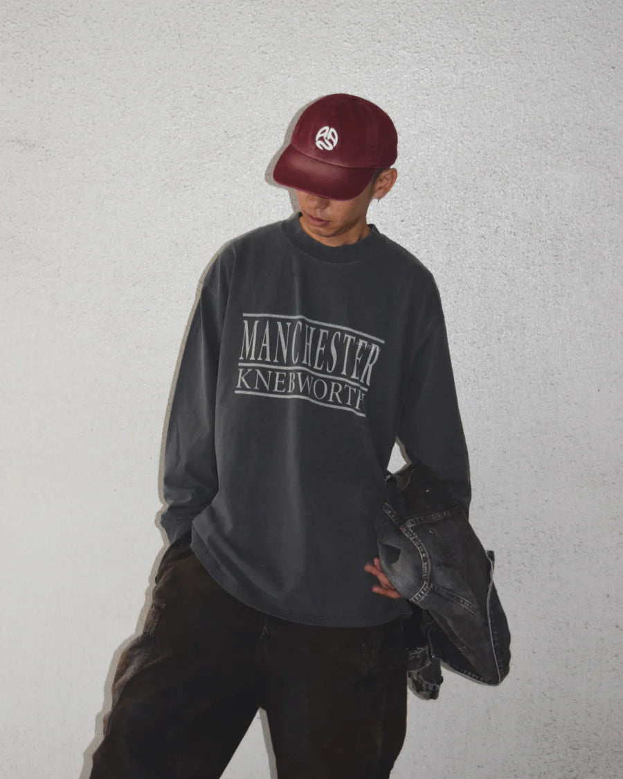 【ANACHRONORM - アナクロノーム】AN378 SOUVENIR L/S T-S / BLACK (ロンT/ブラック)