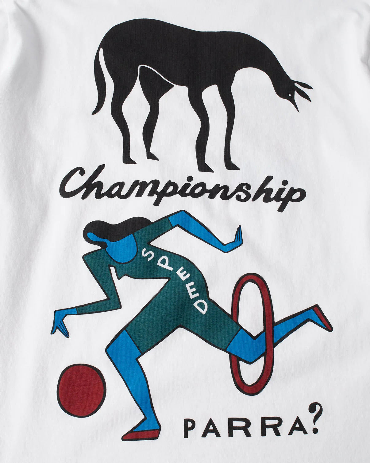 【by Parra - バイパラ】DIVINE HAMMER LONG SIRRVE T-SHIRT / WHITE (Tシャツ/ホワイト)