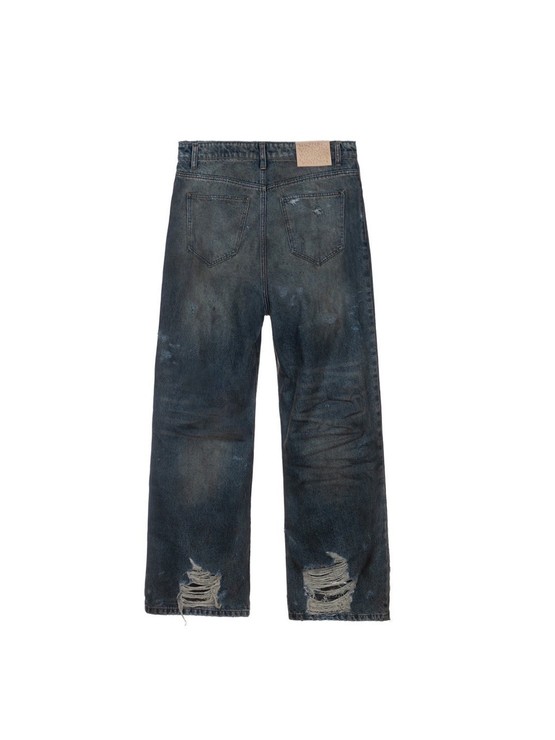 【BASKETCASE - バスケットケース】LAX BAGGY DENIM JUNKYARD WASH / MULTI (デニム/マルチ)