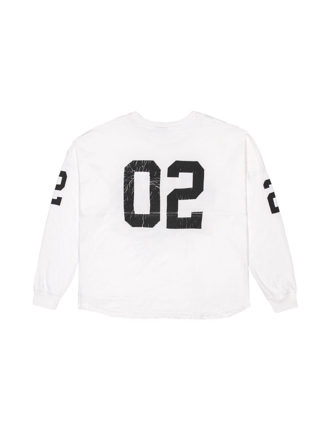 【BASKETCASE - バスケットケース】TIGER FOOTBALL LONGSLEEVE / WHITE (ロングスリーブ/ホワイト)