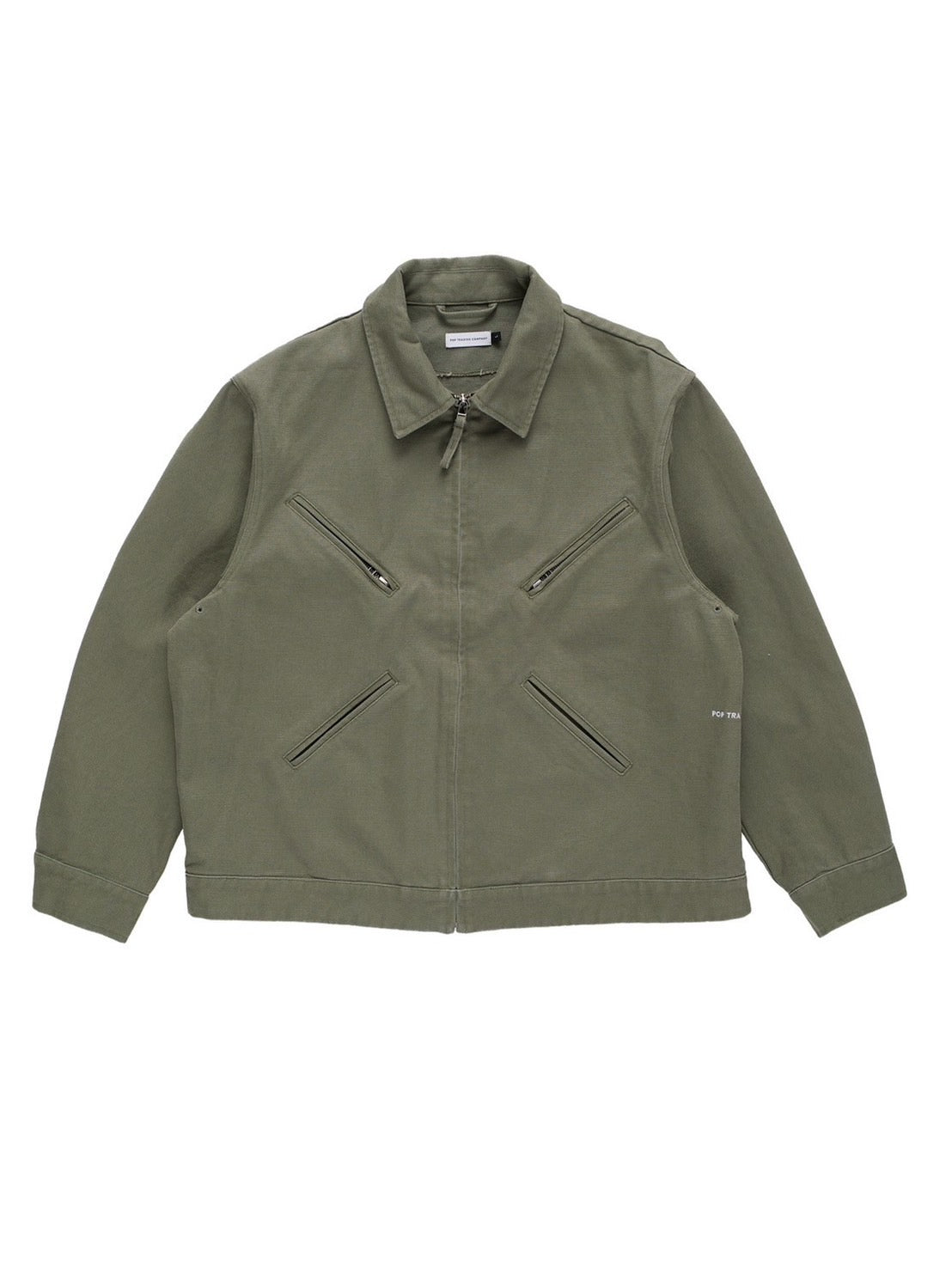 【POP TRADING COMPANY - ポップ トレーディング カンパニー】FULL ZIP JACKET (ジャケット/クローバー)