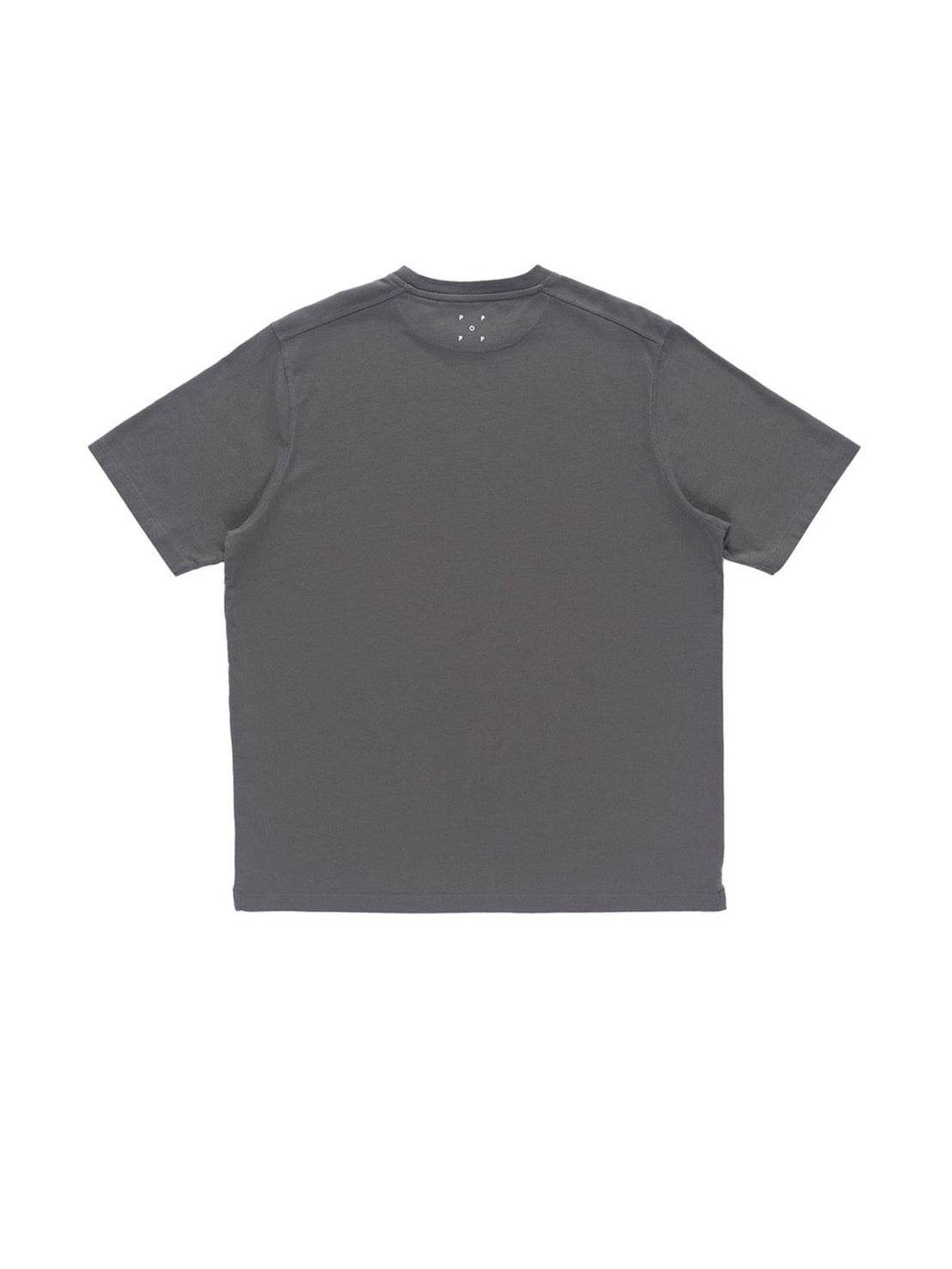 【POP TRADING COMPANY - ポップ トレーディング カンパニー】WHALE T-SHIRT (Tシャツ/チャコール)