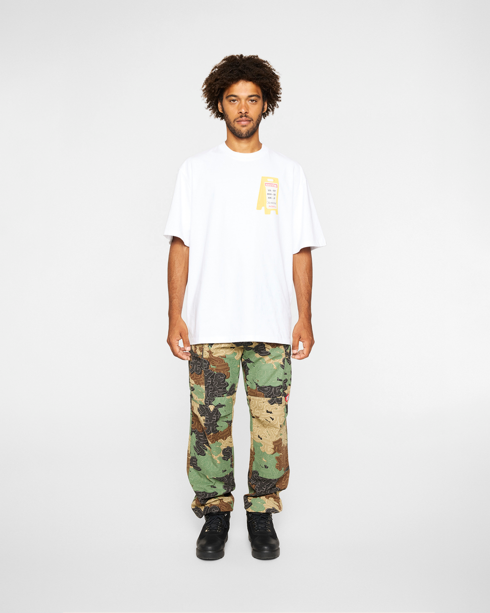 【ICE CREAM - アイスクリーム】AISLE CLOSED OVERSIZED T-SHIRT / WHITE (Tシャツ/ホワイト)