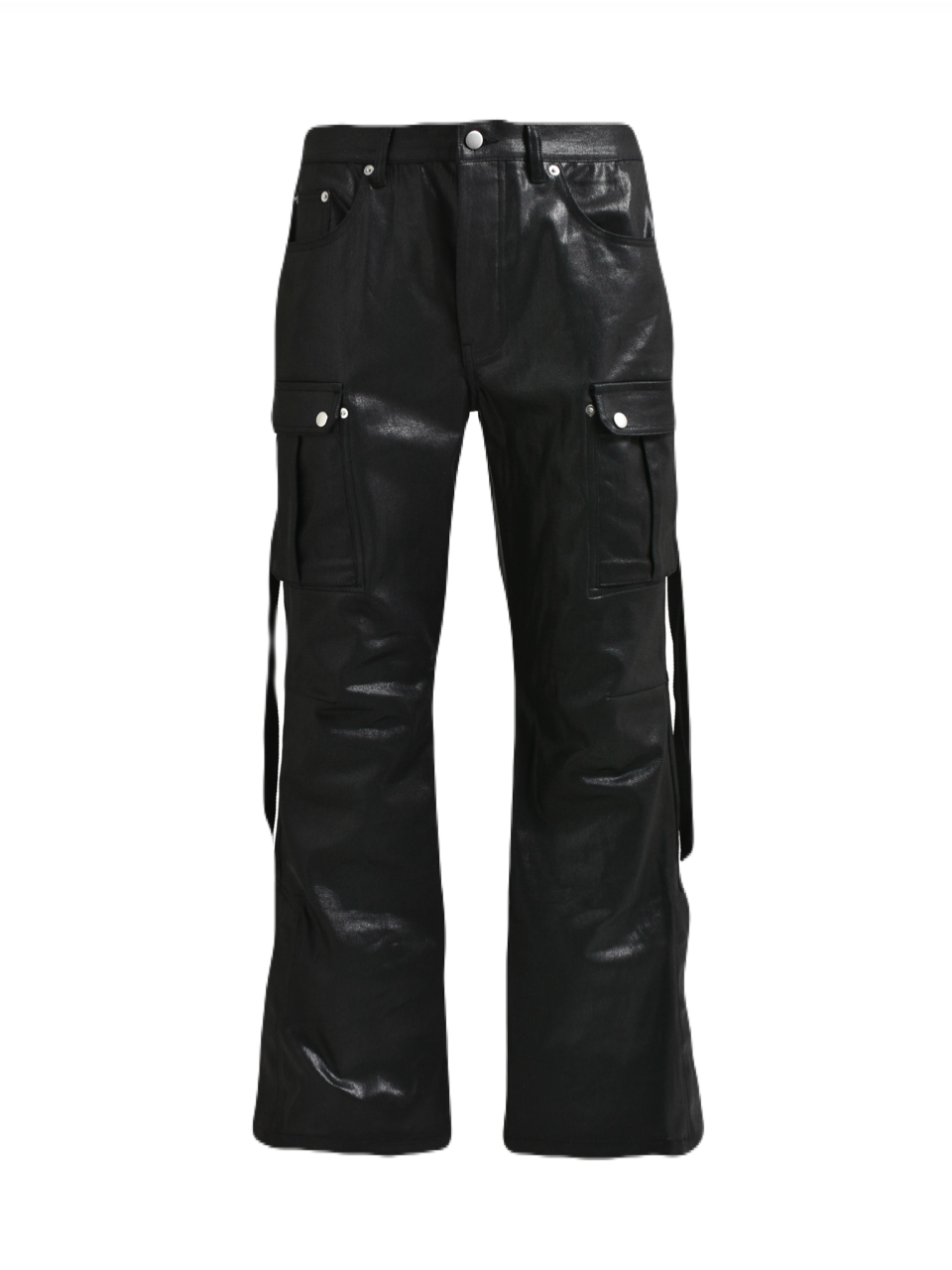 BREATH - ブレス】 COATING BOOTCUT CARGO PANTS / BLACK BREATH - ブレス】 COATING BOOTCUT CARGO PANTS / BLACK
