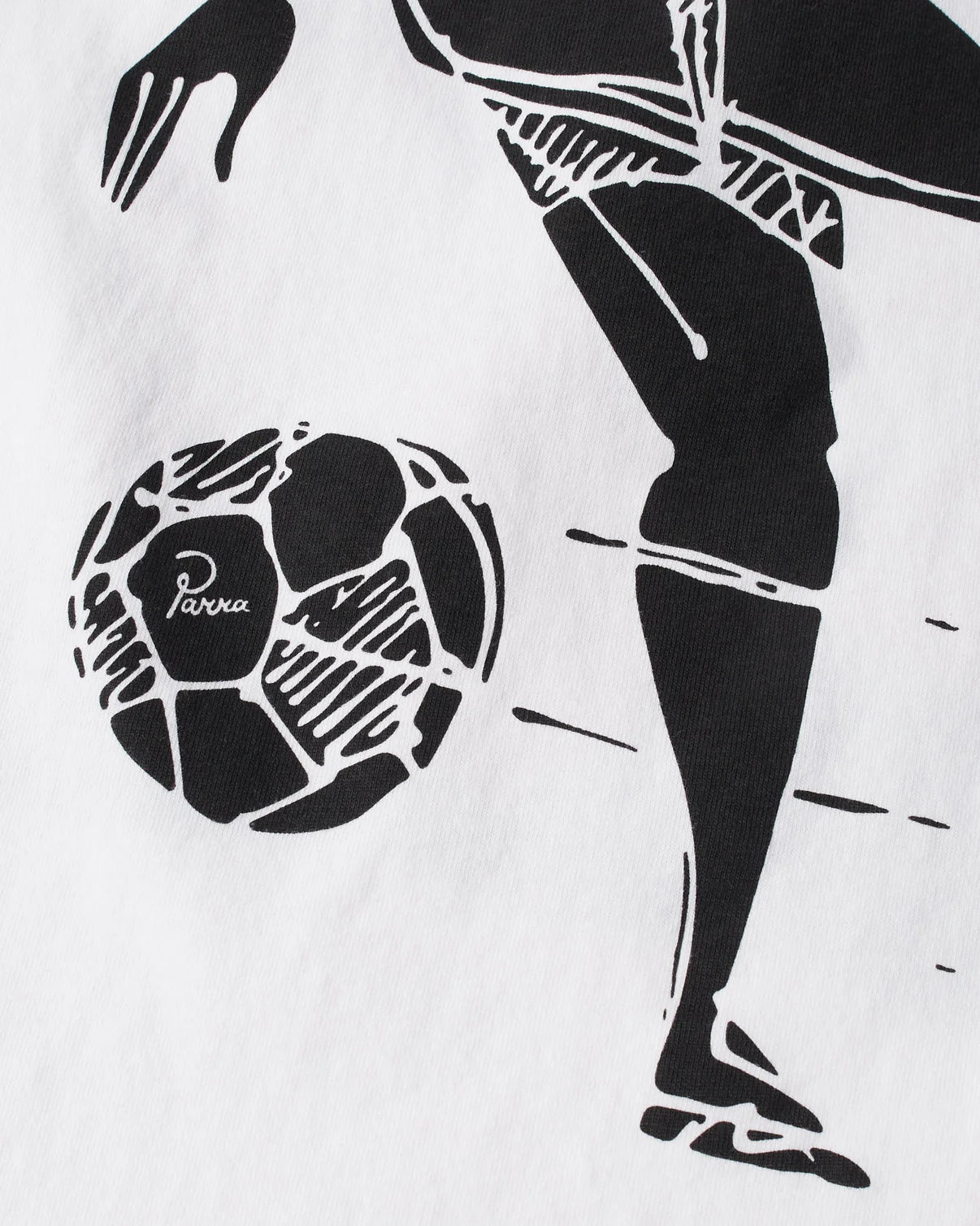 【by Parra - バイパラ】KICKED AROUND T-SHIRT / WHITE (Tシャツ/ホワイト)