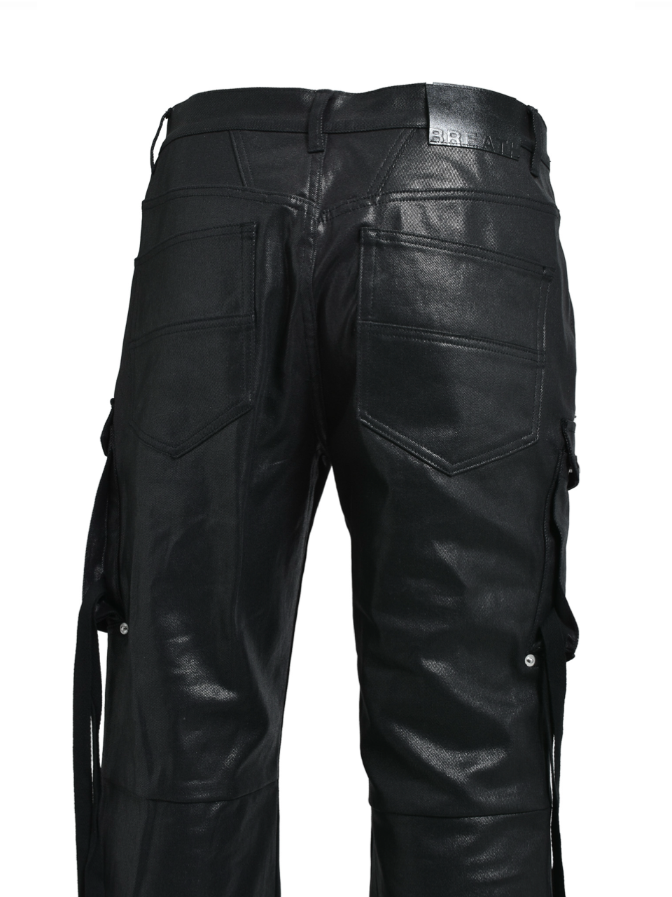 【BREATH - ブレス】 COATING BOOTCUT CARGO PANTS / BLACK (パンツ/ブラック)