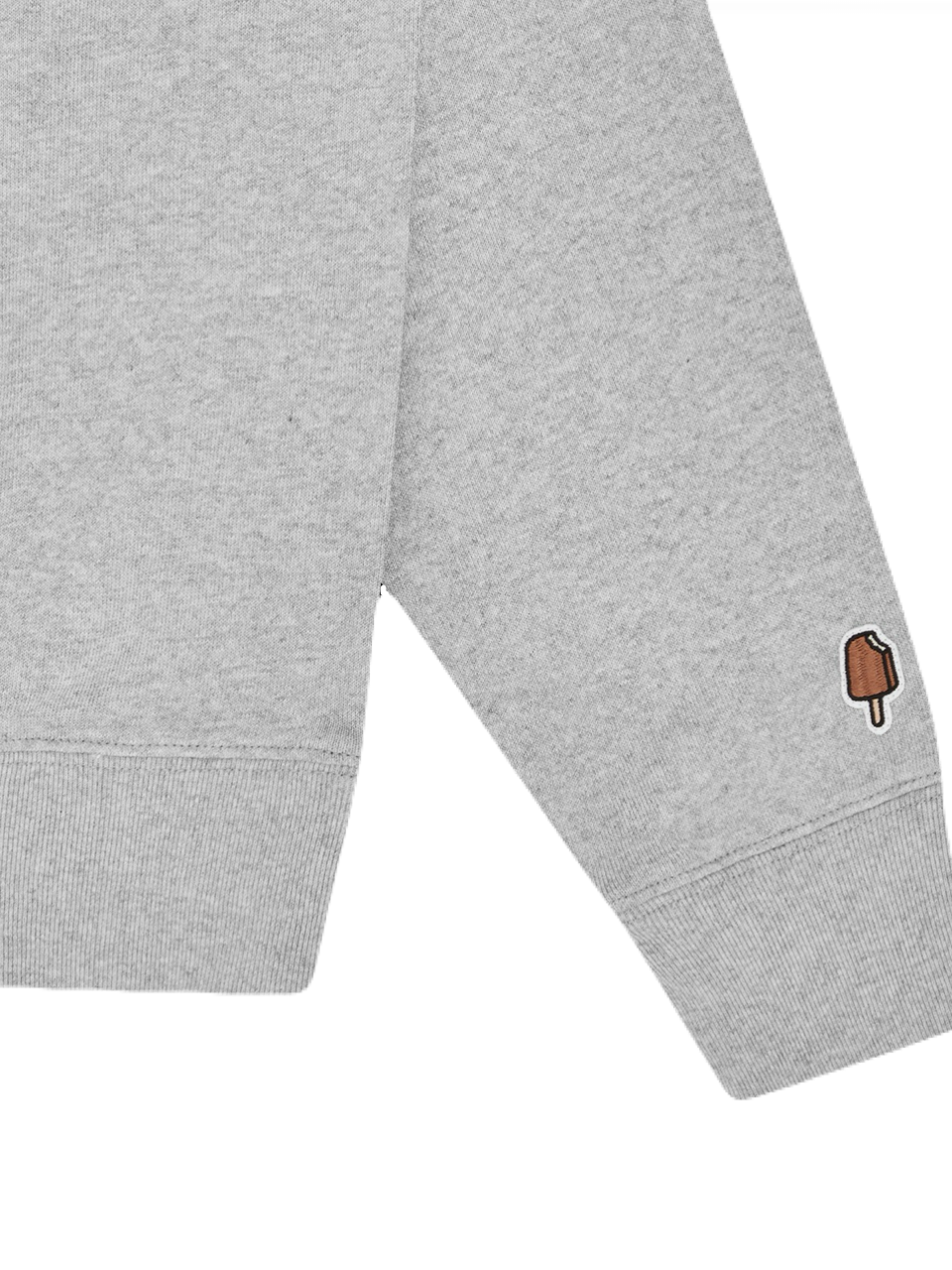 【ICE CREAM - アイスクリーム】 RUNNING DOG CREWNECK / GRAY (スウェット /グレー)