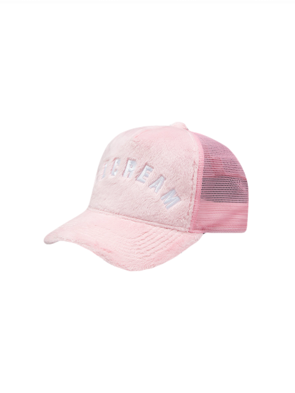 【ICE CREAM - アイスクリーム】 FUR TRUCKER CAP / PINK(キャップ/ピンク)