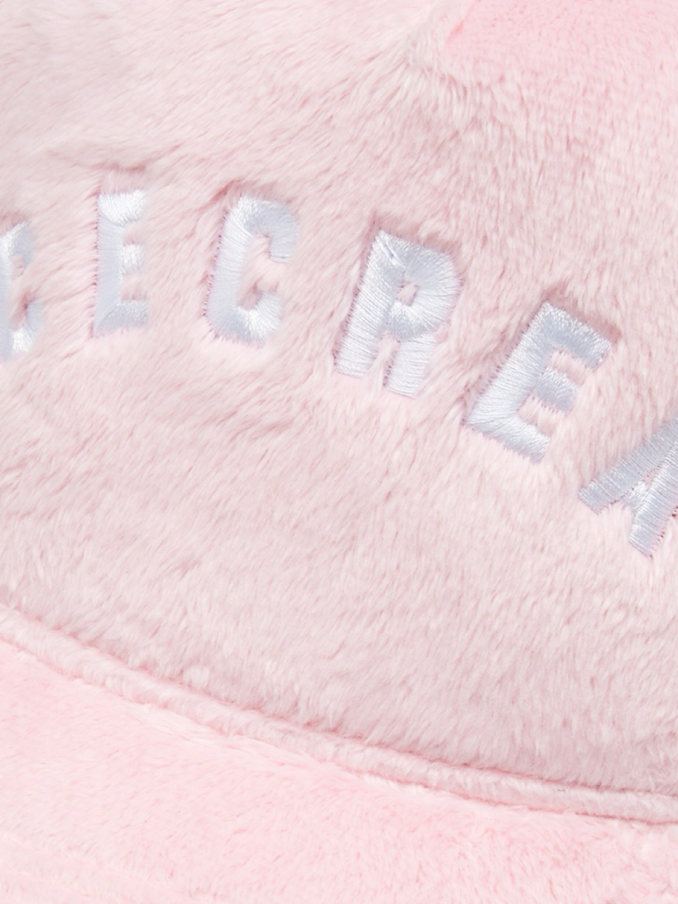 【ICE CREAM - アイスクリーム】 FUR TRUCKER CAP / PINK(キャップ/ピンク)