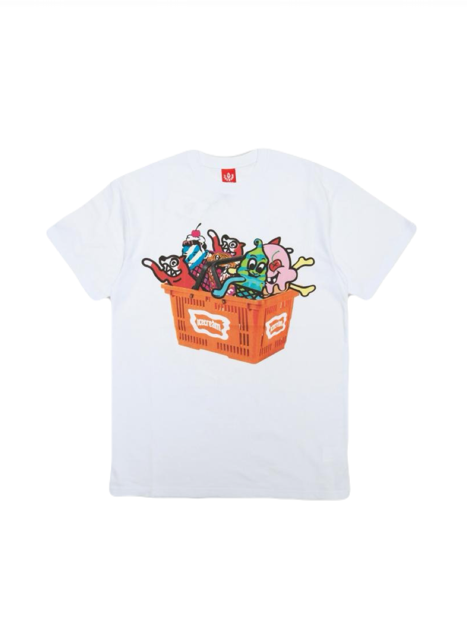 【ICE CREAM - アイスクリーム】BASKETCASE T-SHIRT / WHITE (Tシャツ/ホワイト)