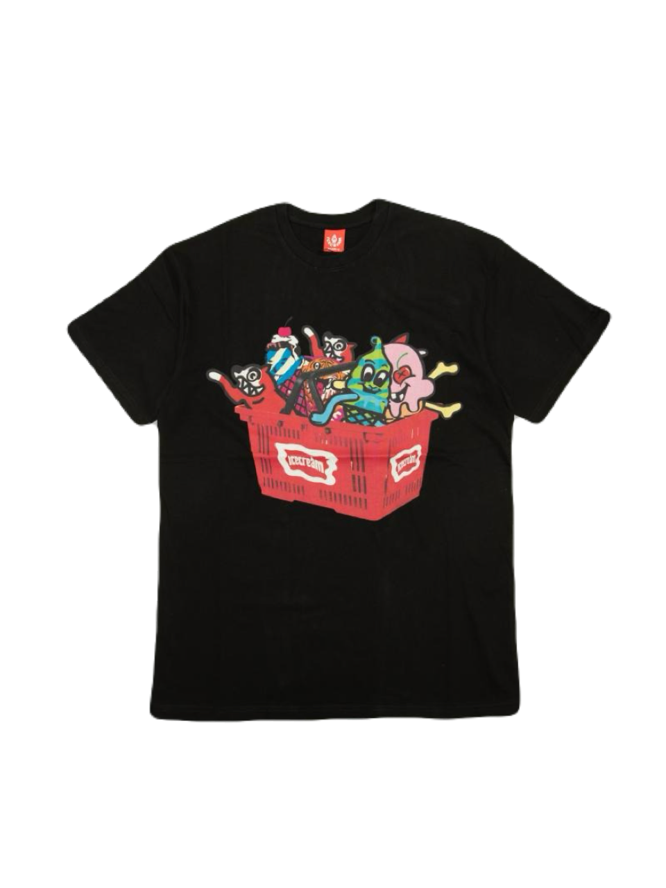 【ICE CREAM - アイスクリーム】BASKETCASE T-SHIRT / BLACK (Tシャツ/ブラック)