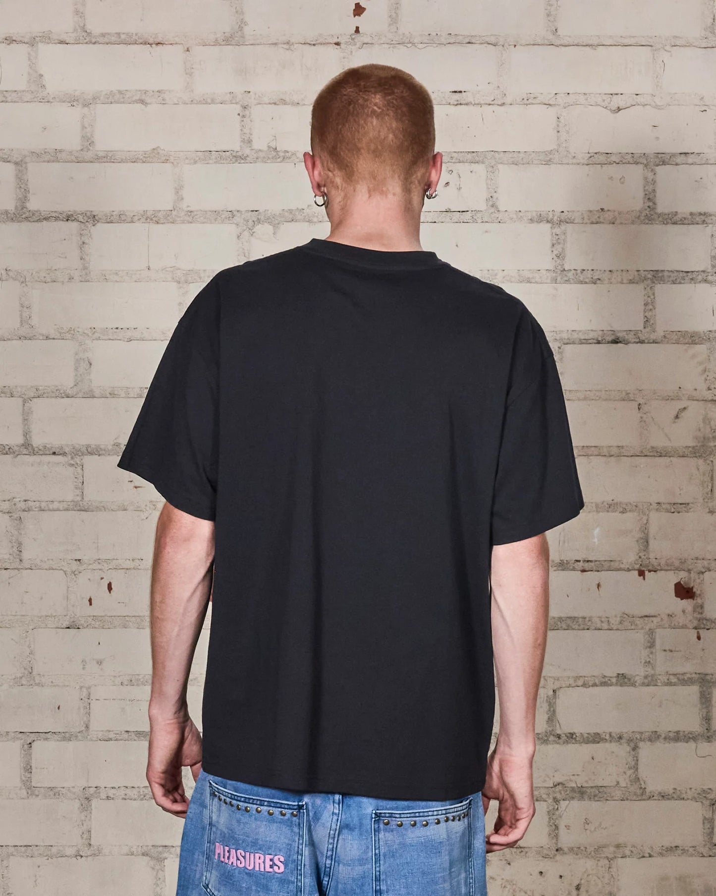 【PLEASURES - プレジャーズ】IMMOLATE T-SHIRT / BLACK (Tシャツ/ブラック)