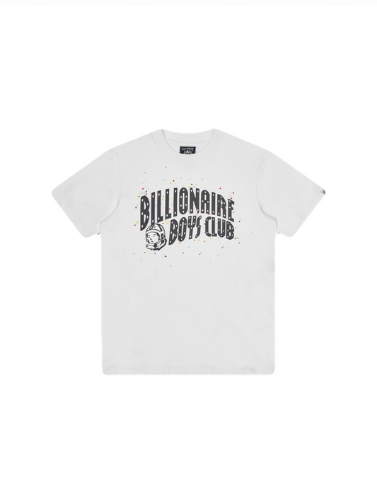 【Billionaire Boys Club-ビリオネアボーイズクラブ】EMBELLISHED ARCH LOGO T-SHIRT(Tシャツ/ホワイト)