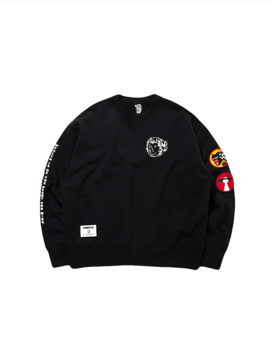 【Billionaire Boys Club-ビリオネアボーイズクラブ】 BB SWEATSHIRT/BLACK (スウェット /ブラック)