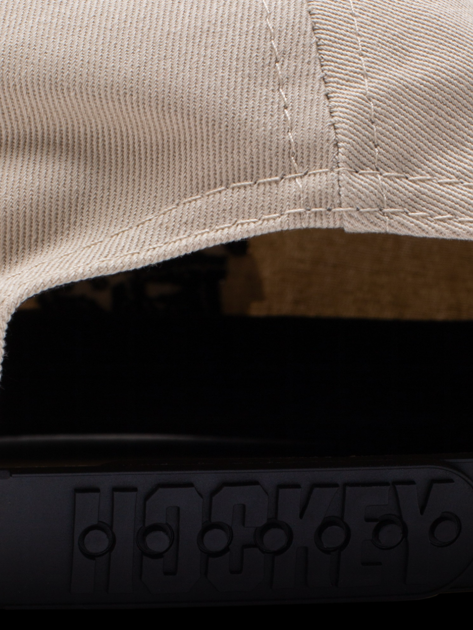 【HOCKEY - ホッケー 】 EYES WITHOUT A FACE HAT / BEIGE/MAROON (キャップ/ベージュ・マルーン)