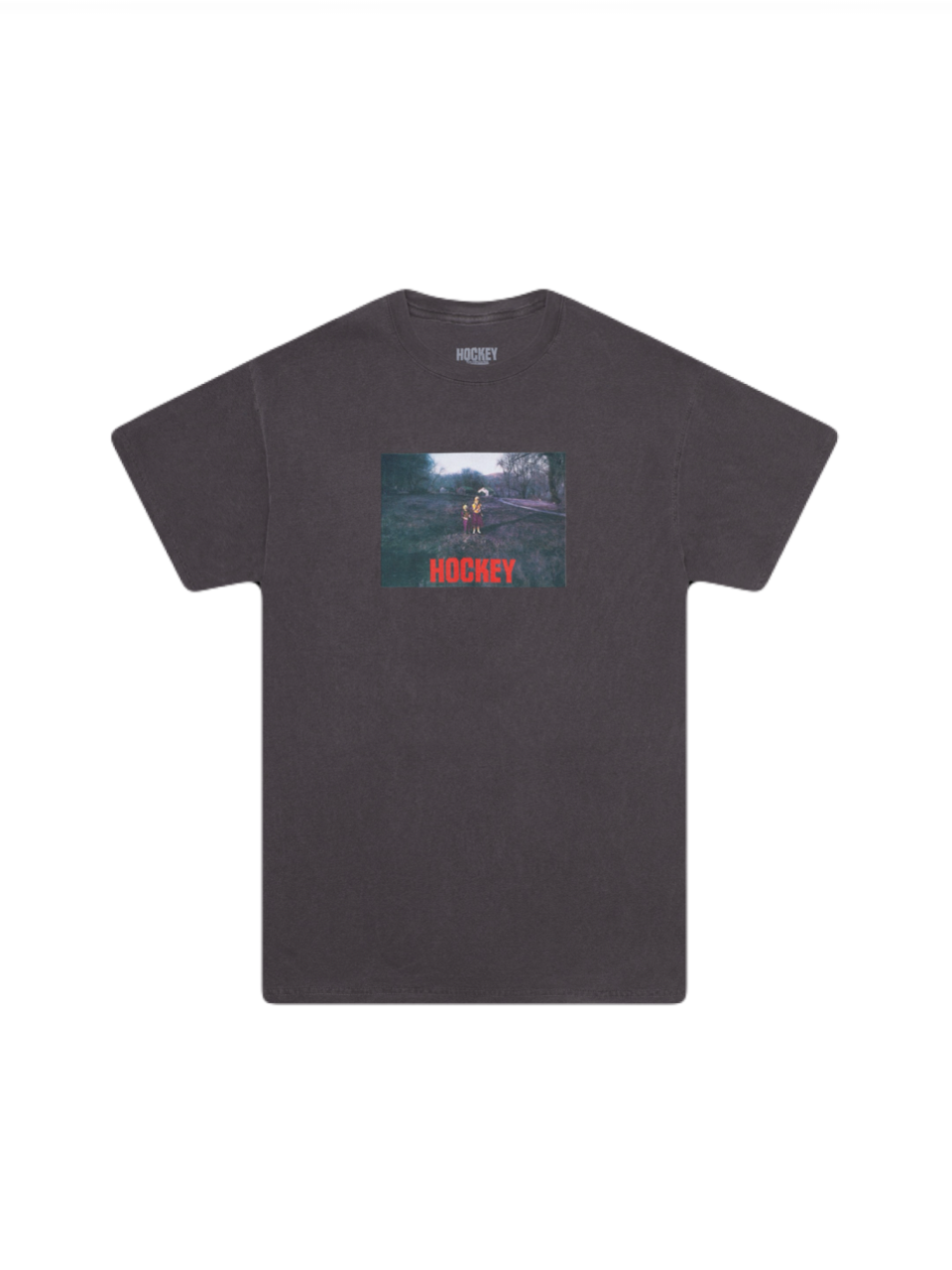 【HOCKEY - ホッケー 】 FARM KIDS TEE / PEPPER/Pigment Dyed (Tシャツ/ペッパー)