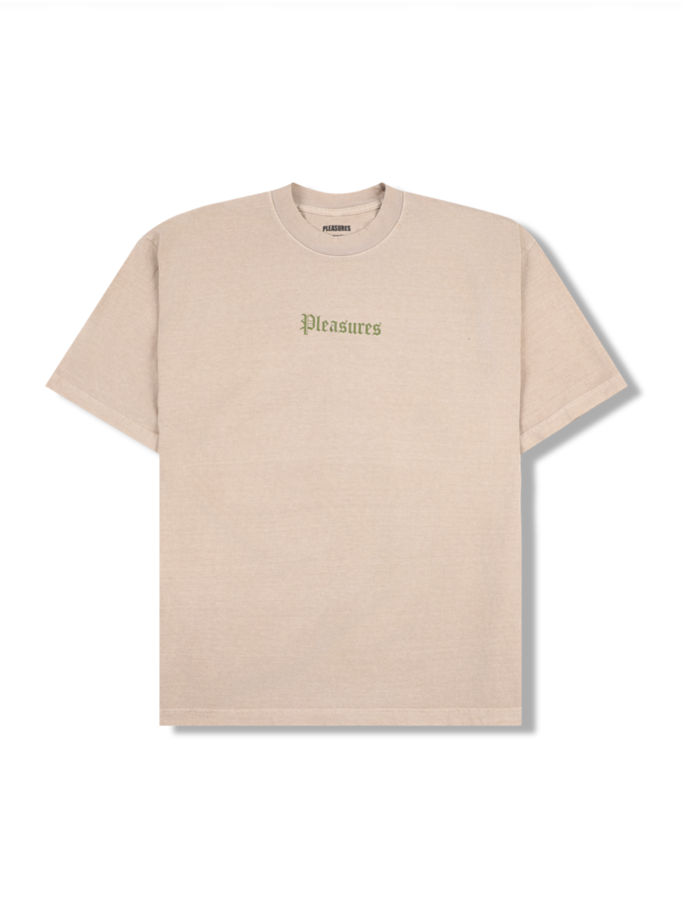 【PLEASURES - プレジャーズ】BURN AGAIN T-SHIRT / MUSHROOM (Tシャツ/マッシュルーム)