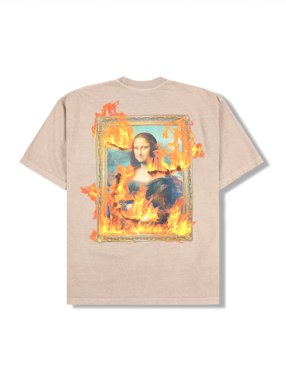 【PLEASURES - プレジャーズ】BURN AGAIN T-SHIRT / MUSHROOM (Tシャツ/マッシュルーム)