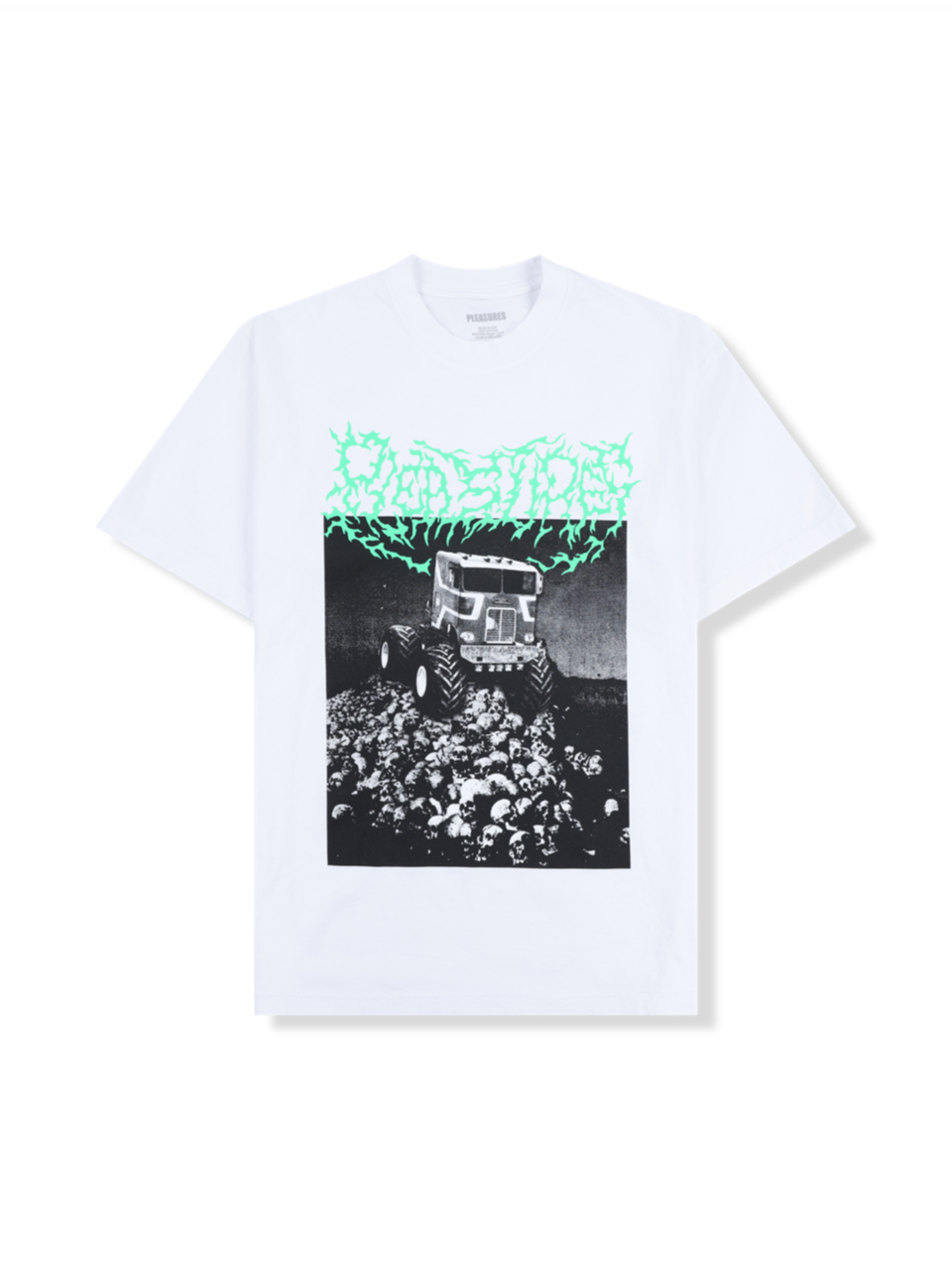 【PLEASURES - プレジャーズ】OFF ROAD T-SHIRT / WHITE (Tシャツ/ ホワイト)