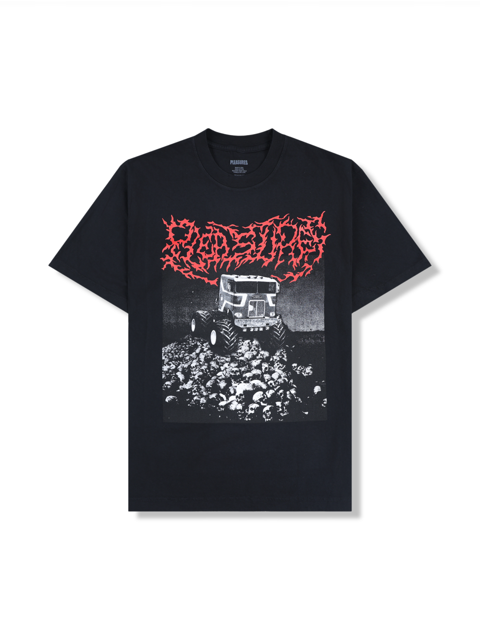 【PLEASURES - プレジャーズ】OFF ROAD T-SHIRT / BLACK (Tシャツ/ ブラック)