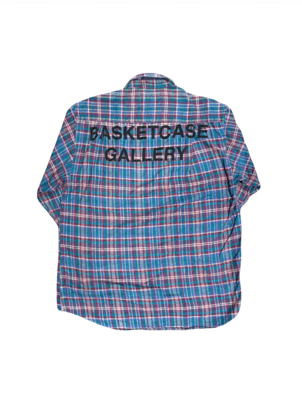 【BASKETCASE - バスケットケース】PARACHUTE FLANNEL UPCYCLE / MULTI (シャツ/マルチ)