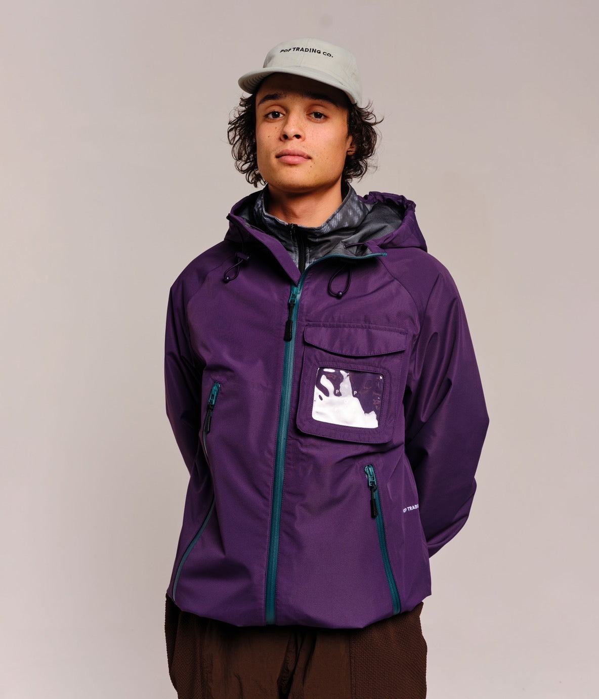 【POP TRADING COMPANY - ポップ トレーディング カンパニー】ORACLE JACKET (ジャケット/パープル)