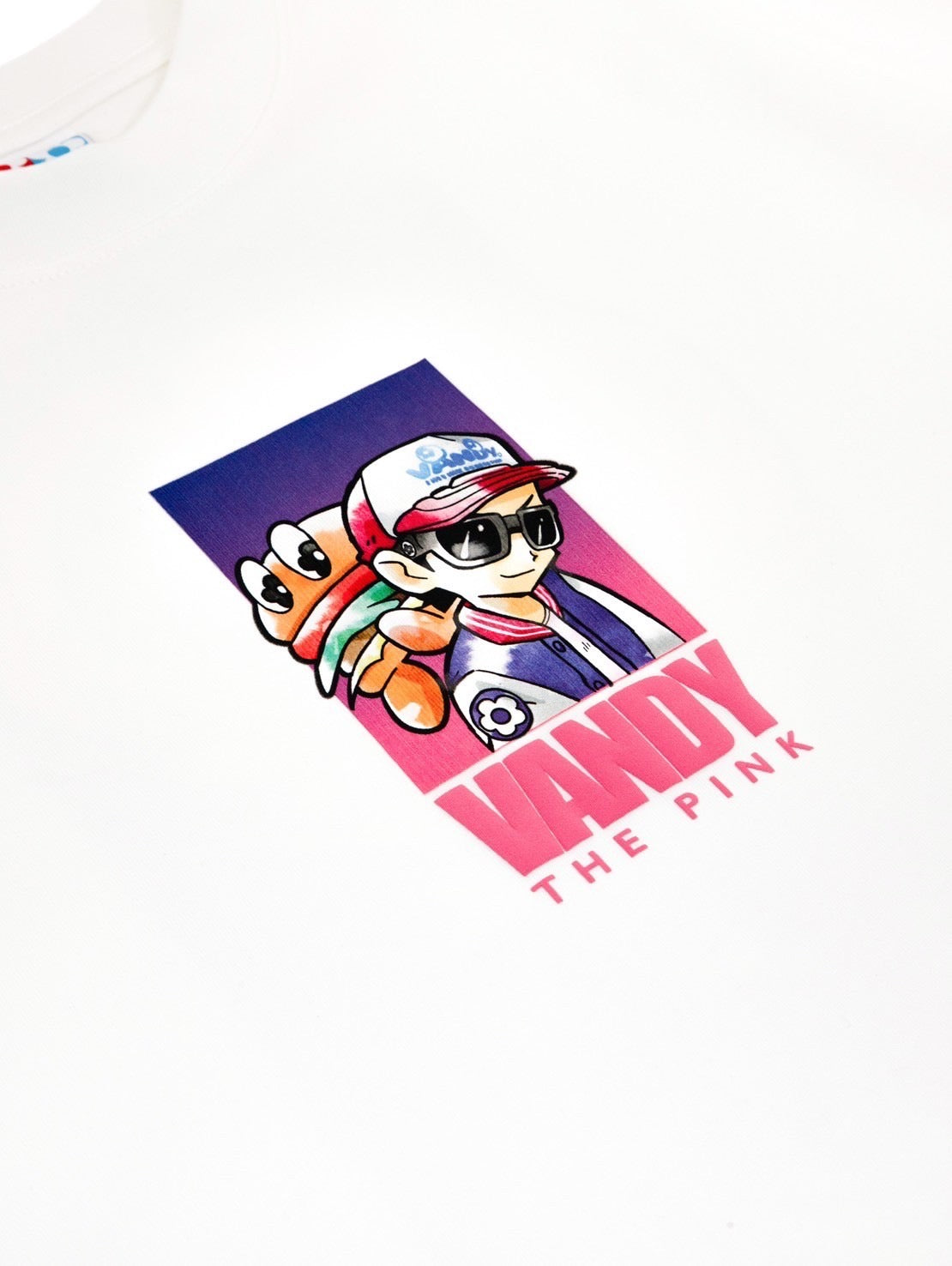 【VANDY THE PINK - ヴァンディー・ザ・ピンク】SOFT ANIME AIR BALLOON TEE (Tシャツ/ホワイト)