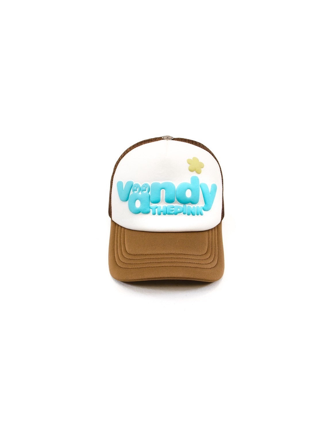 【VANDY THE PINK - ヴァンディー・ザ・ピンク】VTP PASTEL TRUCKER HAT (キャップ/ブラウン)