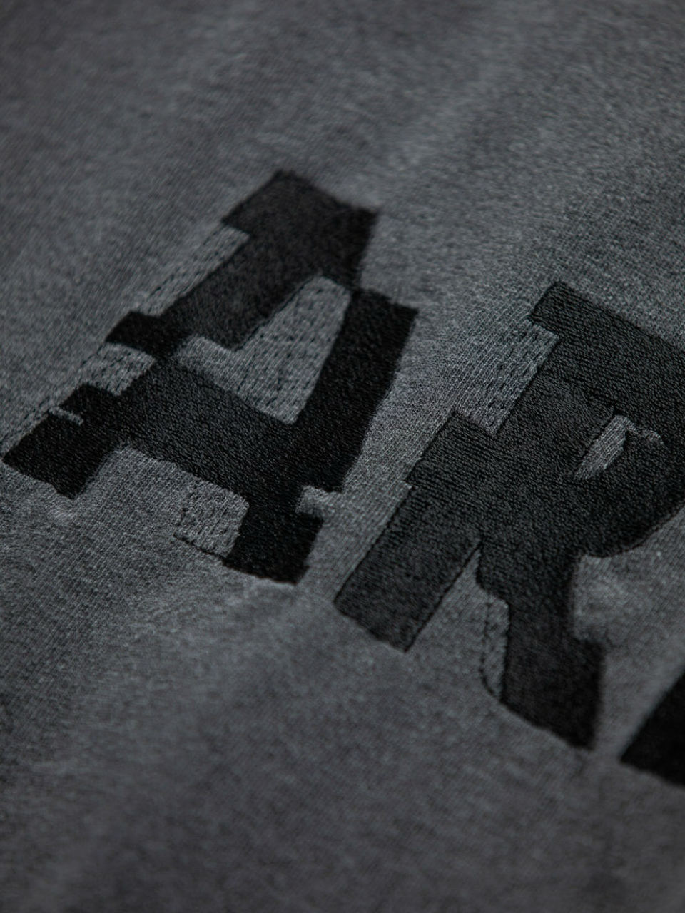 【ANACHRONORM - アナクロノーム】 ANNK-004 ARMY GLITCH EMBROIDERY S/S T-S / CHARCOAL (Tシャツ/チャコール)