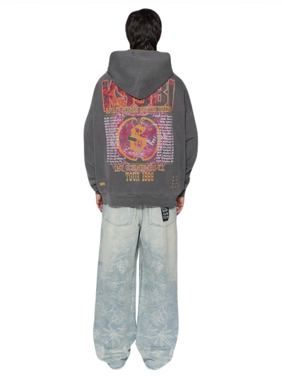 【KSUBI - スビ】KICKSTART EKCESS HOODIE / CHARCOAL(パーカー/チャコール)