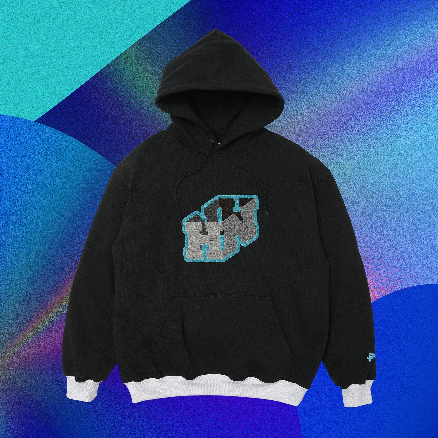 【Hombre Nino - オンブレニーニョ】 PULLOVER HOODIE (HN) / BLACK (フーディ/ブラック)