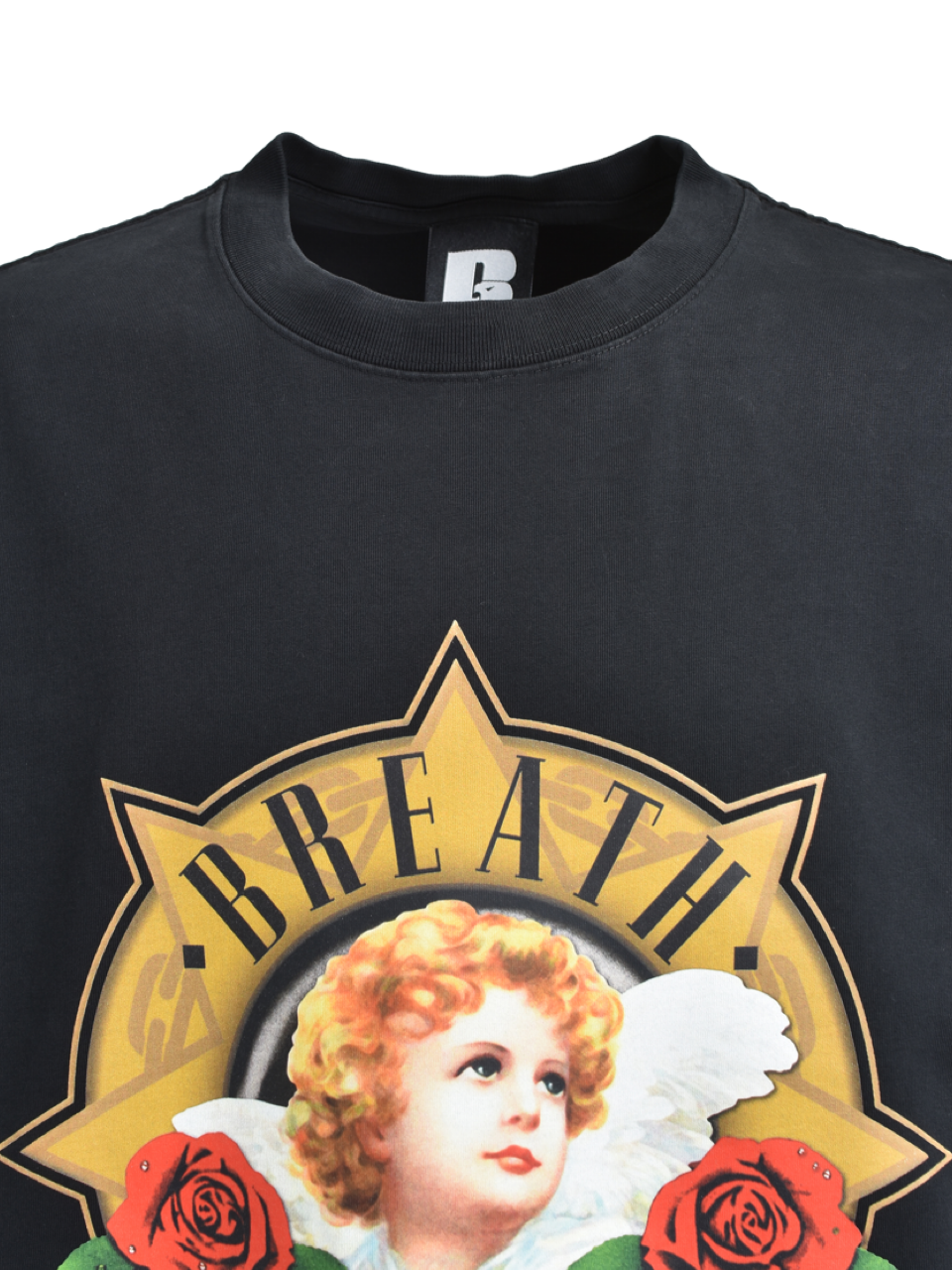 【BREATH - ブレス】 STARR ANGEL LOGO TEE / BLACK (Tシャツ/ブラック)