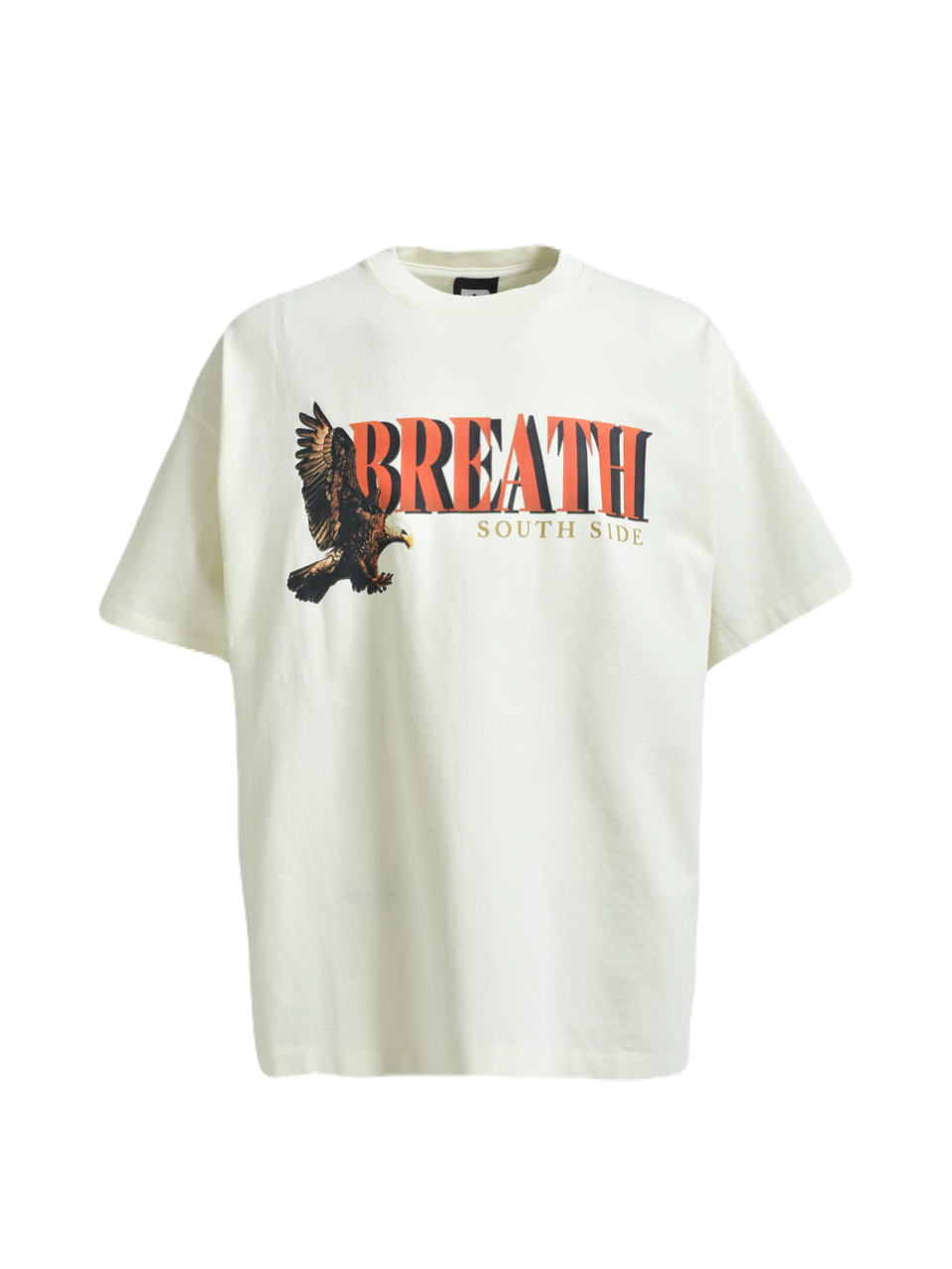 【BREATH - ブレス】 MOTOR EAGLE LOGO TEE / CREAM (Tシャツ/クリーム)