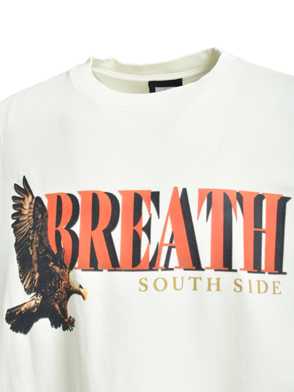【BREATH - ブレス】 MOTOR EAGLE LOGO TEE / CREAM (Tシャツ/クリーム)
