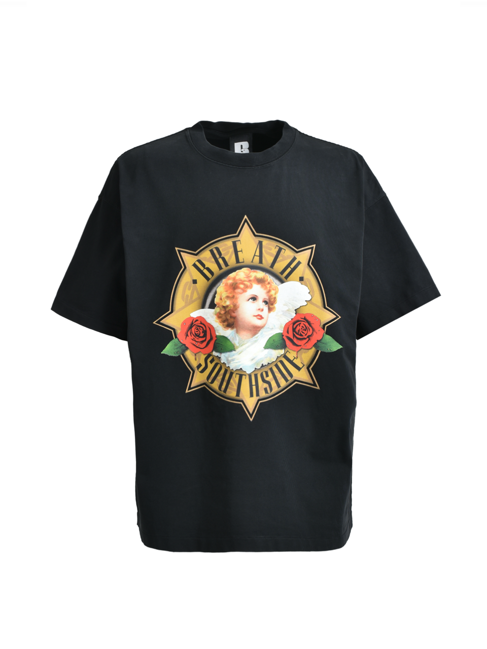 【BREATH - ブレス】 STARR ANGEL LOGO TEE / BLACK (Tシャツ/ブラック)