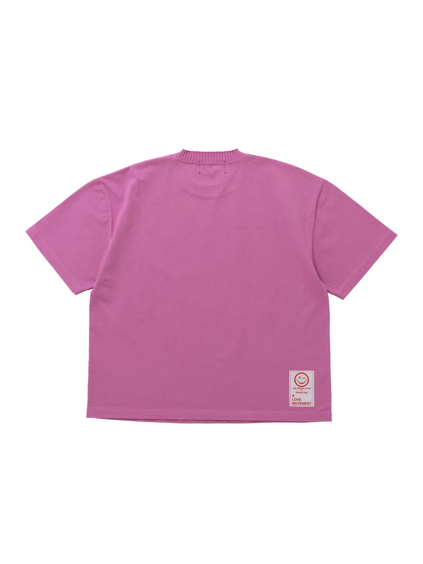 【Perfect ribs®×ALM】"ART LOVE MUSIC" Basic Short Sleeve T Shirts / Violet(Tシャツ/バイオレット)