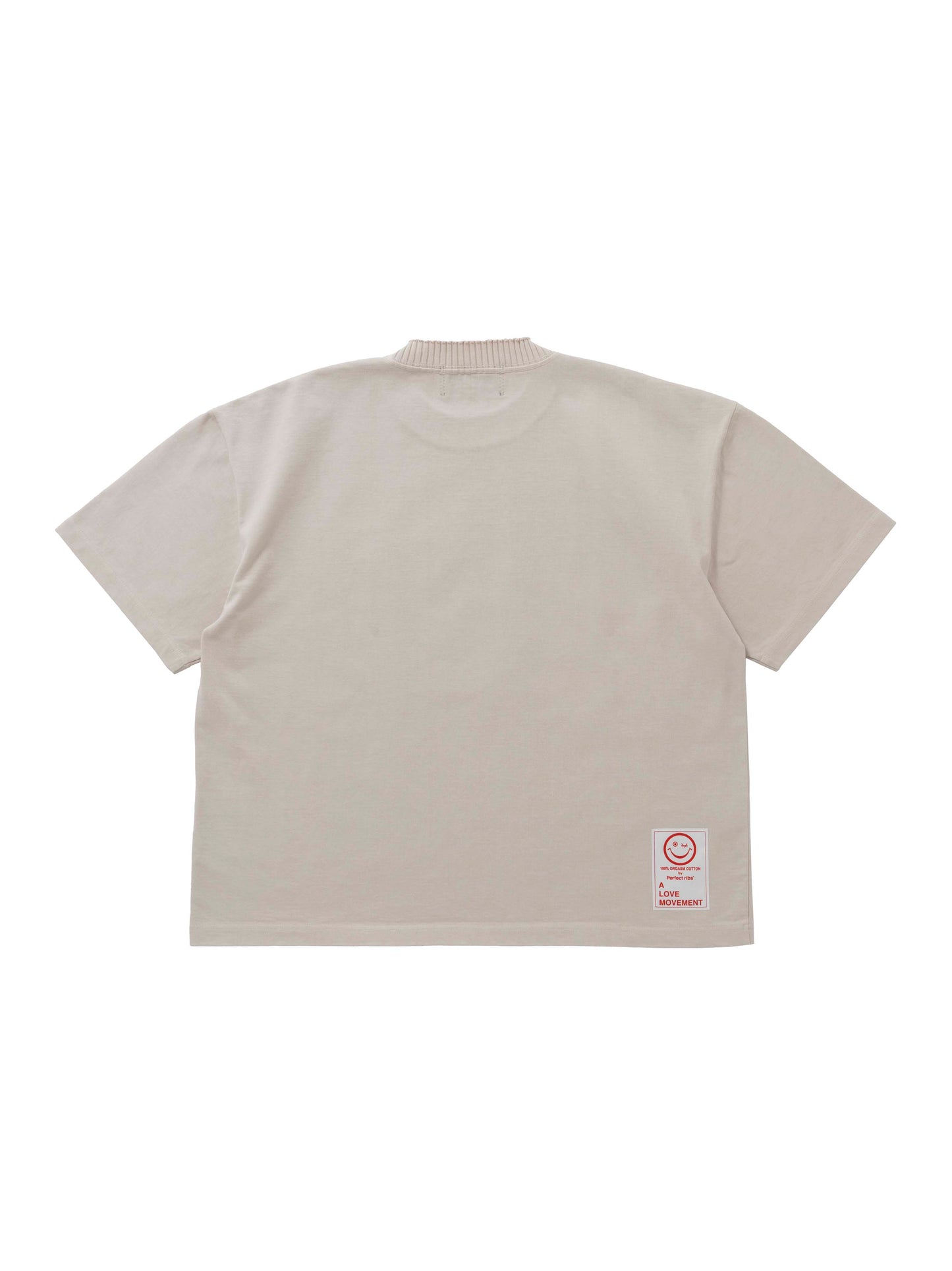 【Perfect ribs®×ALM】"ART LOVE MUSIC" Basic Short Sleeve T Shirts / Ivory(Tシャツ/アイボリー)