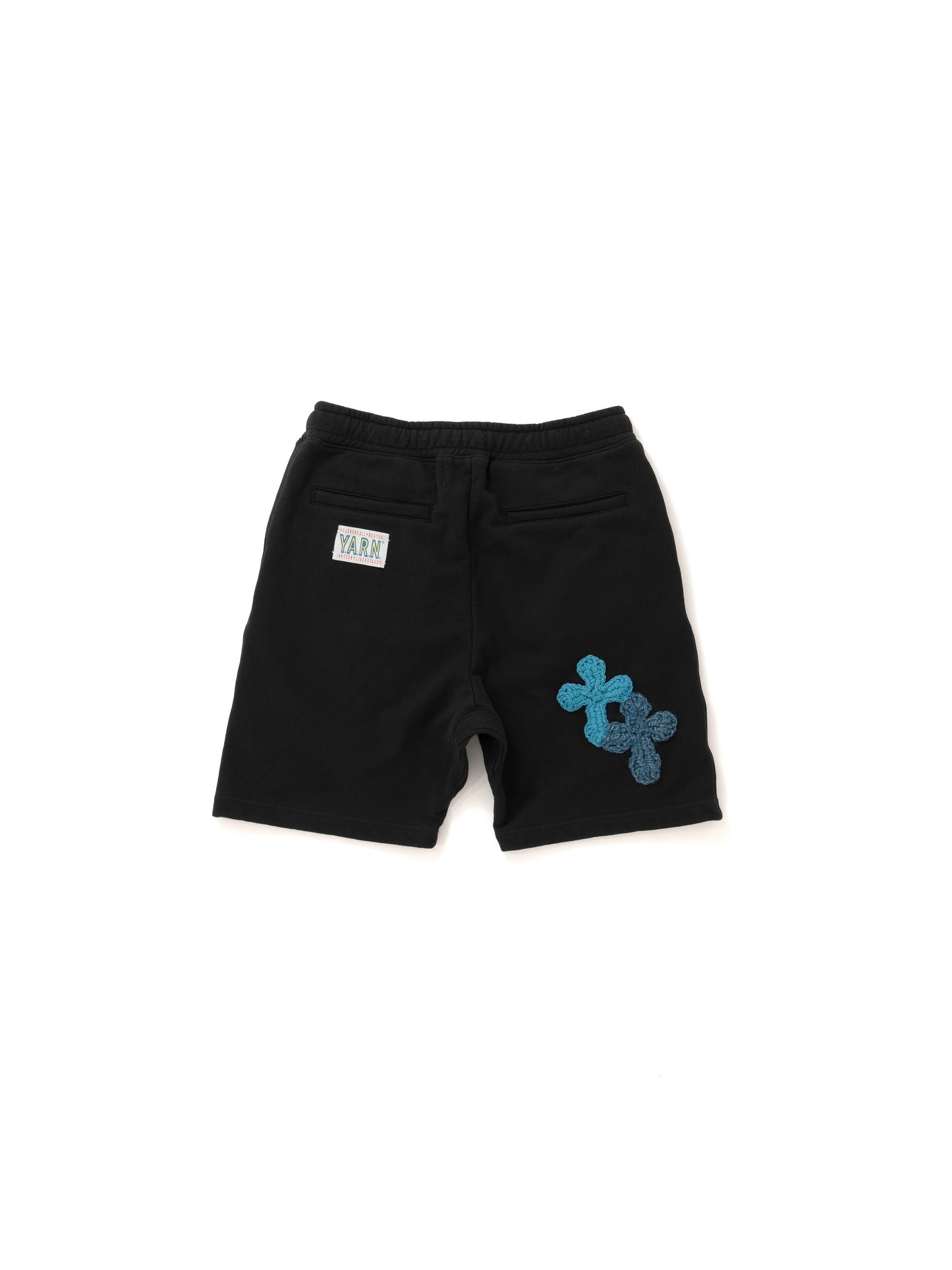 【Perfect ribs® × Y.A.R.N.】Basic Sweat Short Pants / Black(ショーツ/ブラック)