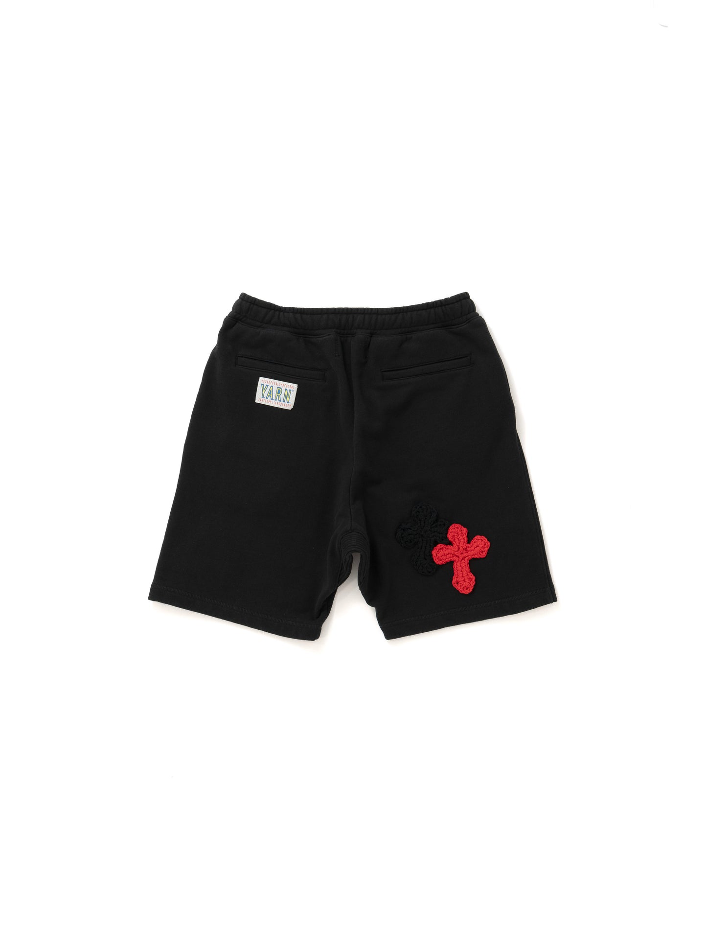 【Perfect ribs® × Y.A.R.N.】Basic Sweat Short Pants / Black(ショーツ/ブラック)