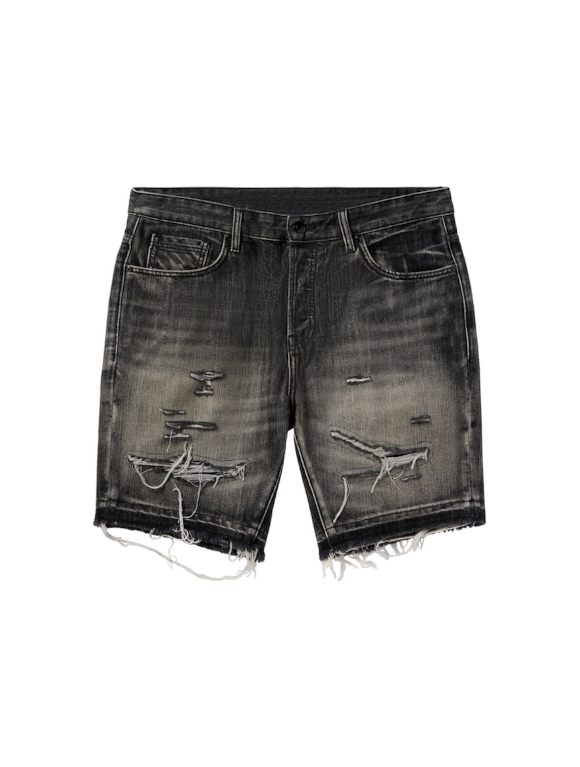 【Billionaire Boys Club-ビリオネアボーイズクラブ】 BB CADET CRATER BLACK DENIM SHORTS / CRATER BLACK (ショーツ/クレーターブラック)