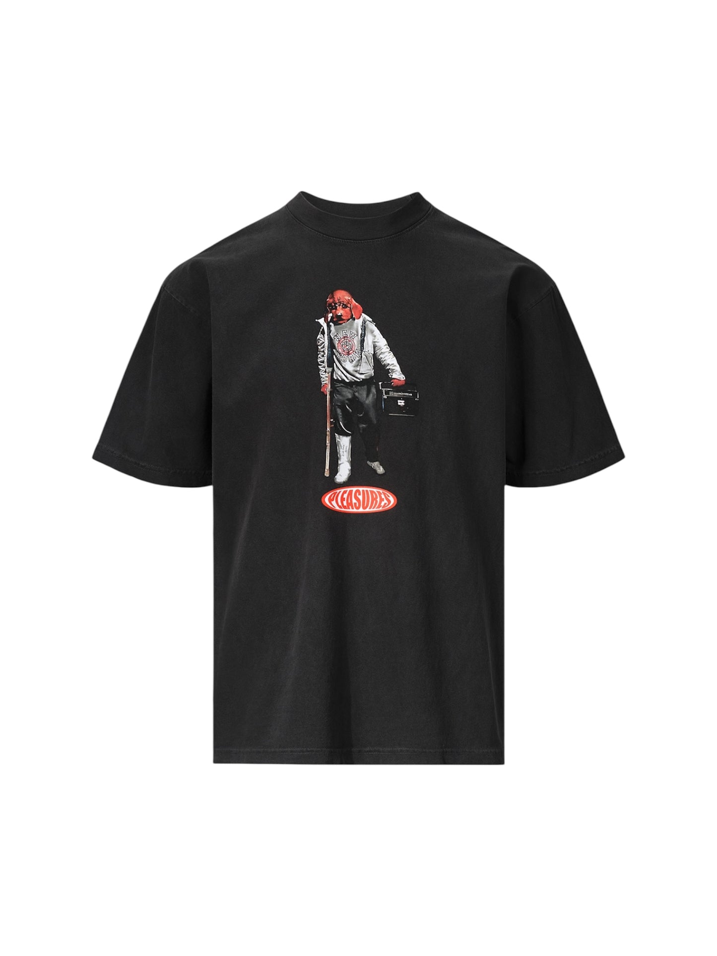 【PLEASURES - プレジャーズ】DA FUNK T-SHIRT / BLACK (Tシャツ/ブラック)