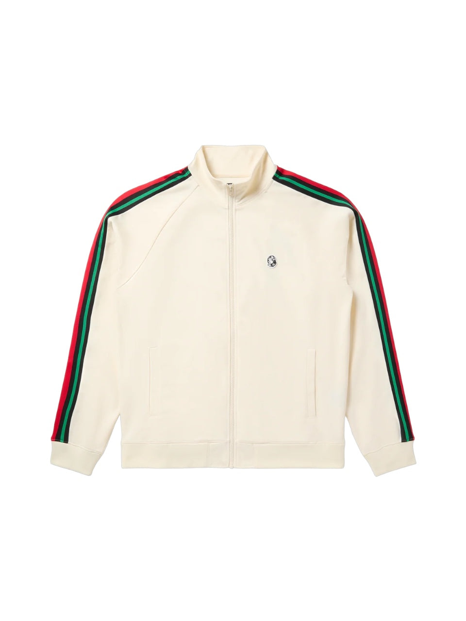 【Billionaire Boys Club-ビリオネアボーイズクラブ】 BB SOUNDCHECK CHAINSTITCH ZIP FRONT TRACK JACKET / WINTER WHITE (トラックジャケット/ウィンターホワイト)