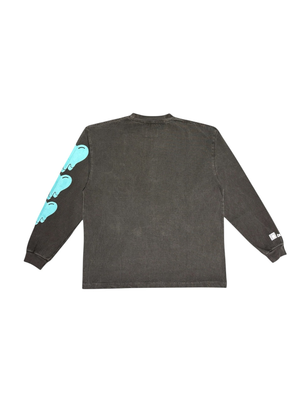 【EMOTIONALLY UNAVAILABLE - エモーショナリー アンアベイラブル】EU BG MELTING LS TEE / BLACK (ロンT/ブラック)