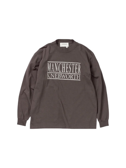 【ANACHRONORM - アナクロノーム】AN378 SOUVENIR L/S T-S / MOCHA (ロンT/モカ)